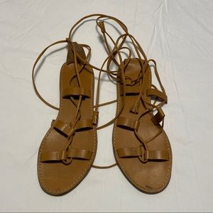 Madewell strap gladiator sandals